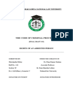 The Code of Criminal Procedure: Dr. Ram Mahohar Lohiya National Law University