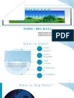 Computer Architecture Presentation: Topic: Big Data