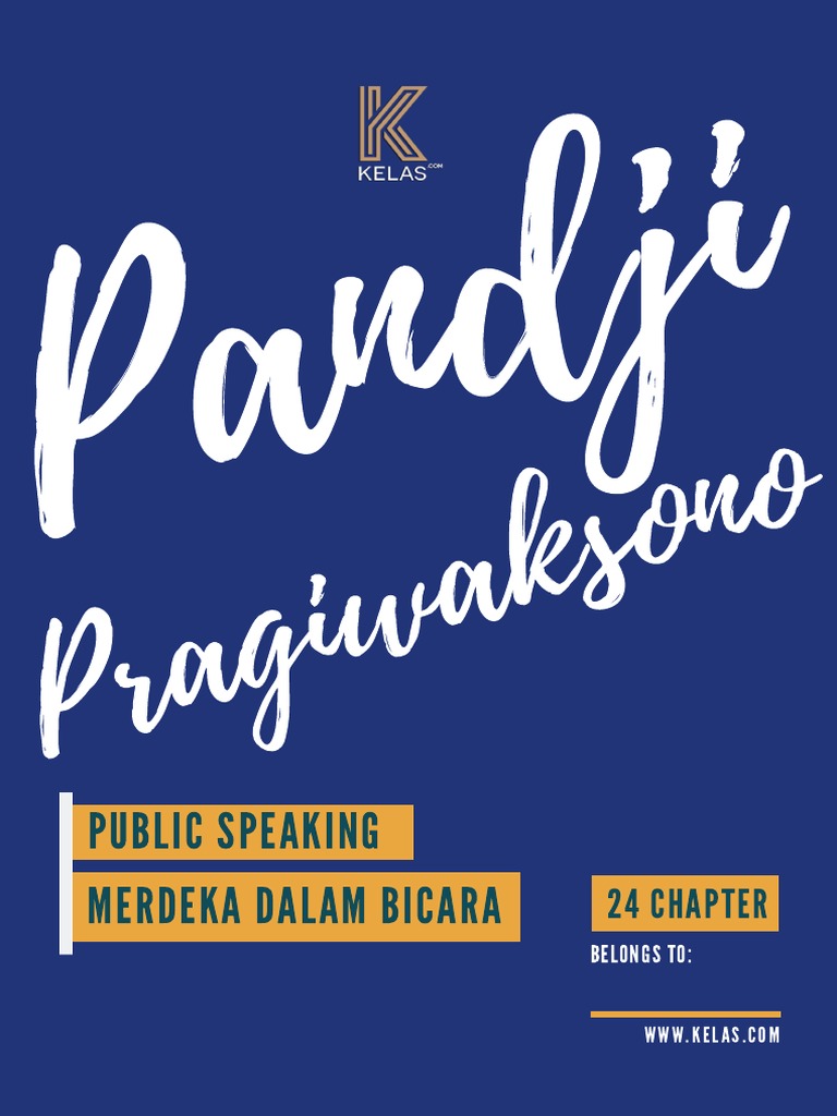 Merdeka Bicara: Teknik Public Speaking | PDF
