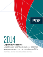 2015 - MMU - Le Point Sur Le Secteur - Les Services Financiers Mobiles Destines Aux Personnes Non Bancarisees PDF