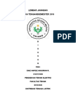 Uts Distribusi Tenaga Listrik Diaz Hafidz Anugrah (5163131009)