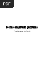 Technical Aptitude Question