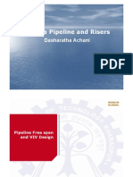 Assessment of pipe free span