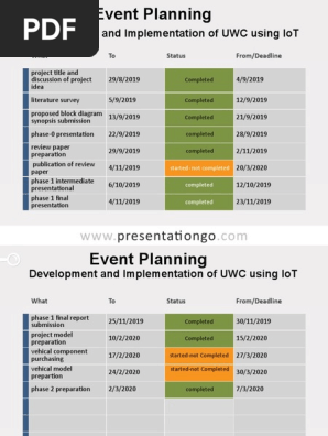 event planning