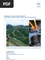Download Managing Future Water Needs Discussion Document 2008 by World Economic Forum SN46257000 doc pdf