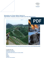 Managing Future Water Needs Discussion Document 2008