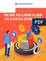 Todotolandajob As A Data Scientist: Top 3 Projects