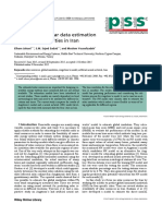 Assessment of Solar Data Estimation Models For Four Cities in Iran