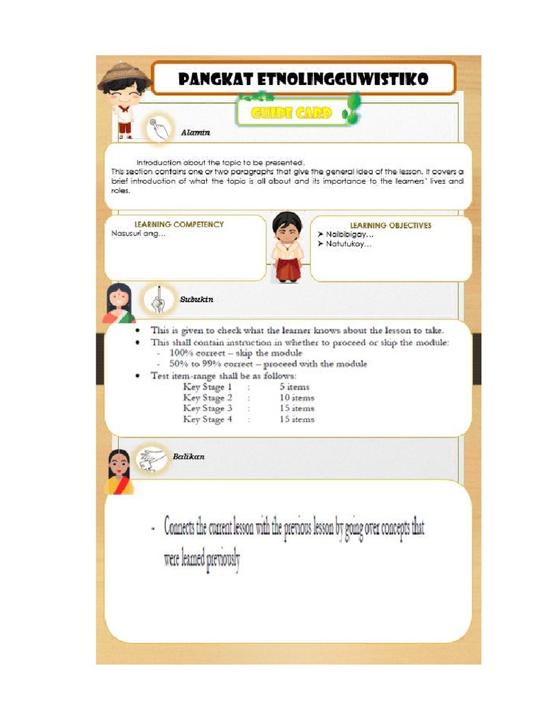 Sample Outline SIM | PDF