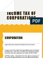 Income Tax Corporation