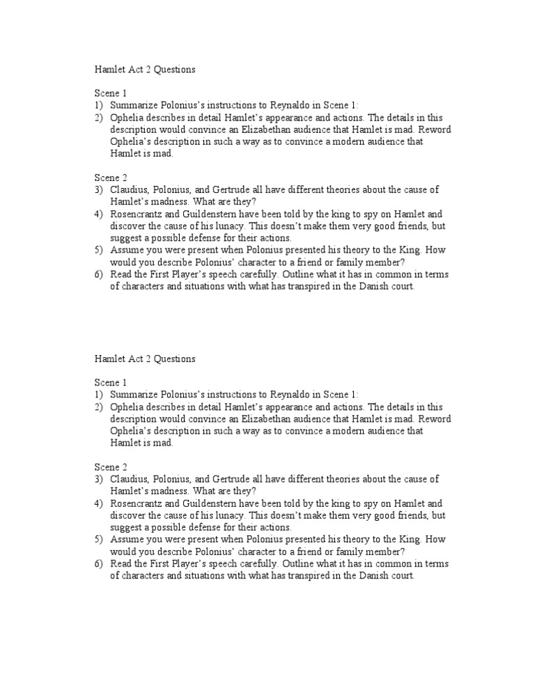 Hamlet summary image