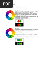 Color Harmonies: Basic Techniques For Combining Colors