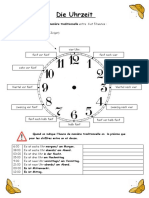 Die Uhrzeit Grammatikerklarungen Leseverstandnis - 44192