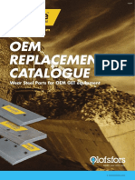 Oem Replacement Catalogue: Wear Steel Parts For Oem Get Equipment