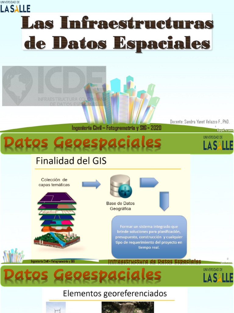 Infraestructuras de Datos Espaciales IDE | PDF | Sistema de información ...