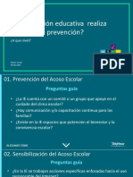 Acciones de Prevención en La IE PDF