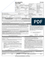 MPL loan application form