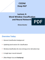 CS224d Lecture4 PDF