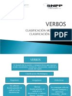 Verbos, Clasificación