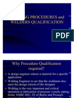 Welding Procedures and Welders Qualification