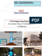 Highway Engineering-I: Highwaymaterials