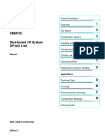 1 2 3 4 5 6 7 8 Distributed I/O System Dp/Asi Link Simatic: Manual