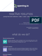 Reactive Resumes: Journeys From React: Websocket - Kafka - Camel - Akka - Ai - Couchbase