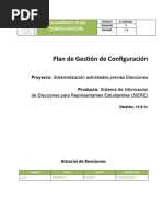 Plan de Configuracion