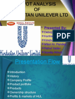SWOT Analysis of Hindustan Unilever Ltd.