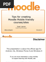 Tips For Creating Moodle Mobile App Friendly Courses Sites