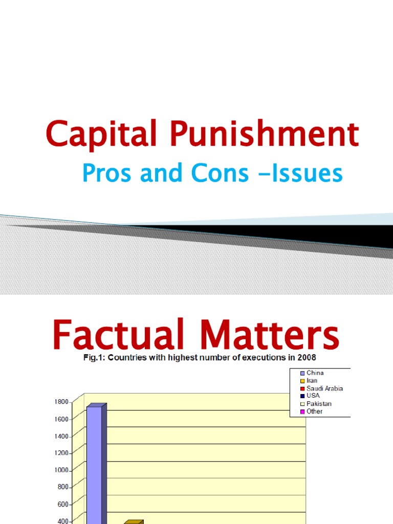 An In-Depth Exploration of Capital Punishment in the United States ...