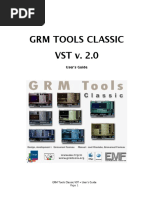 Users Guide GRM-TOOLS