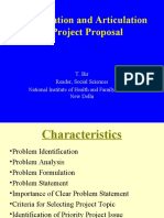 Identificationn of Project Proposal