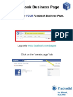 Facebook Business Page Tutorial 1