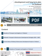 Railway Development and Long Term Plan in Thailand
