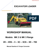 JCB Workshop Manual