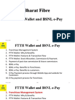 Bharat Fibre-Wallet and BSNL E-Pay