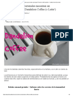Las glándulas suprarrenales quemadas_ Pruebe el café Dandelion - Healthy Home Economist
