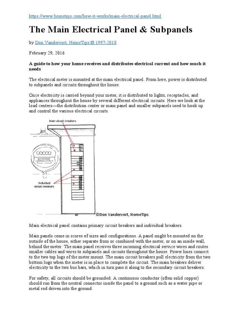 Domestic Electrical Installation & Outlets | PDF | Electrical Wiring ...