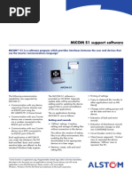 Micom S1 Support Software