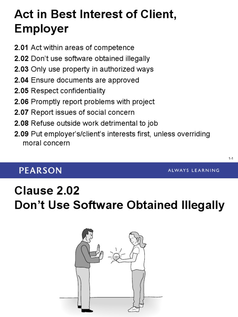 Act in Best Interest of Client, Employer Moral Concern PDF Conflict Of Interest Software