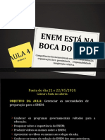 Enem Está Na Boca Do Povo: AUL A4