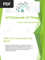 Iot (Internet of Things) : Connect The Things, Shrink The World