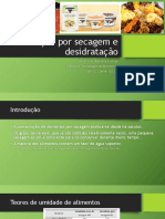 Conservação Por Secagem e Desidratação PDF