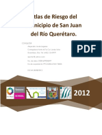 Sedesol, 2012. Atlas de Riesgos San Juan Del Rio