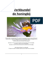 Werkbundel bij de les van de honingbij