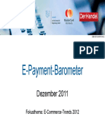 E Payment Barometer - 4 2011