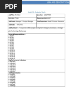 Ubn Job Desc Sample3