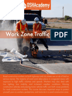 612 Study Guide - Work Zone Traffice Safety
