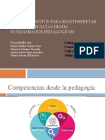 PLANTEAMIENTOS PARA REINTERPRETAR LAS COMPETENCIAS DESDE FUNDAMENTOS PEDAGÓGICOS